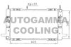 FORD 86GB8005AD Radiator, engine cooling